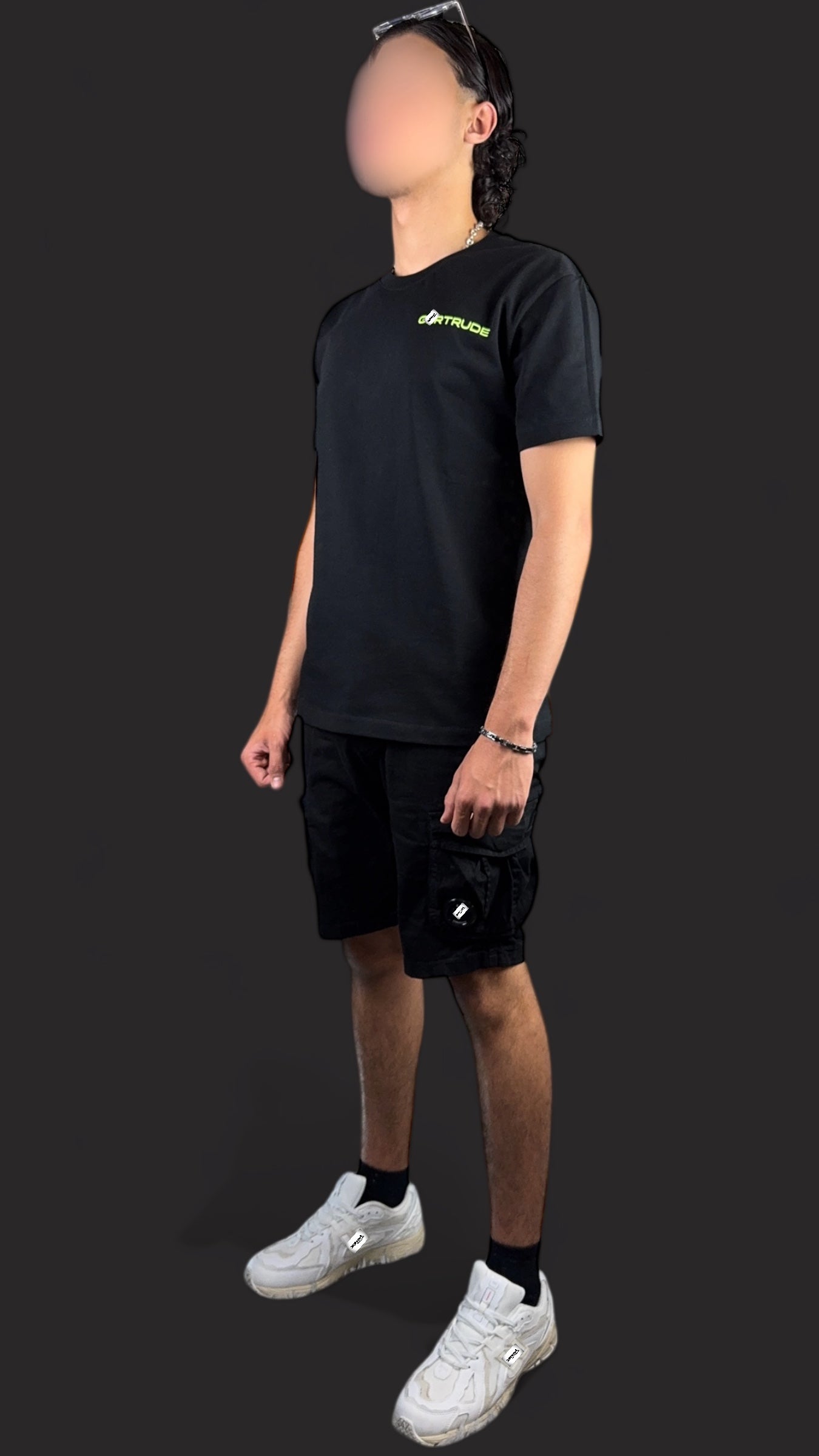 T-shirt Gxrtrude noir