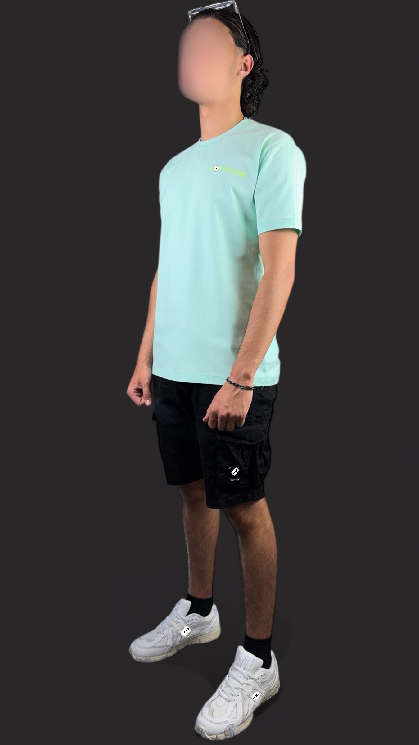 T-shirt Gxrtrude turquoise