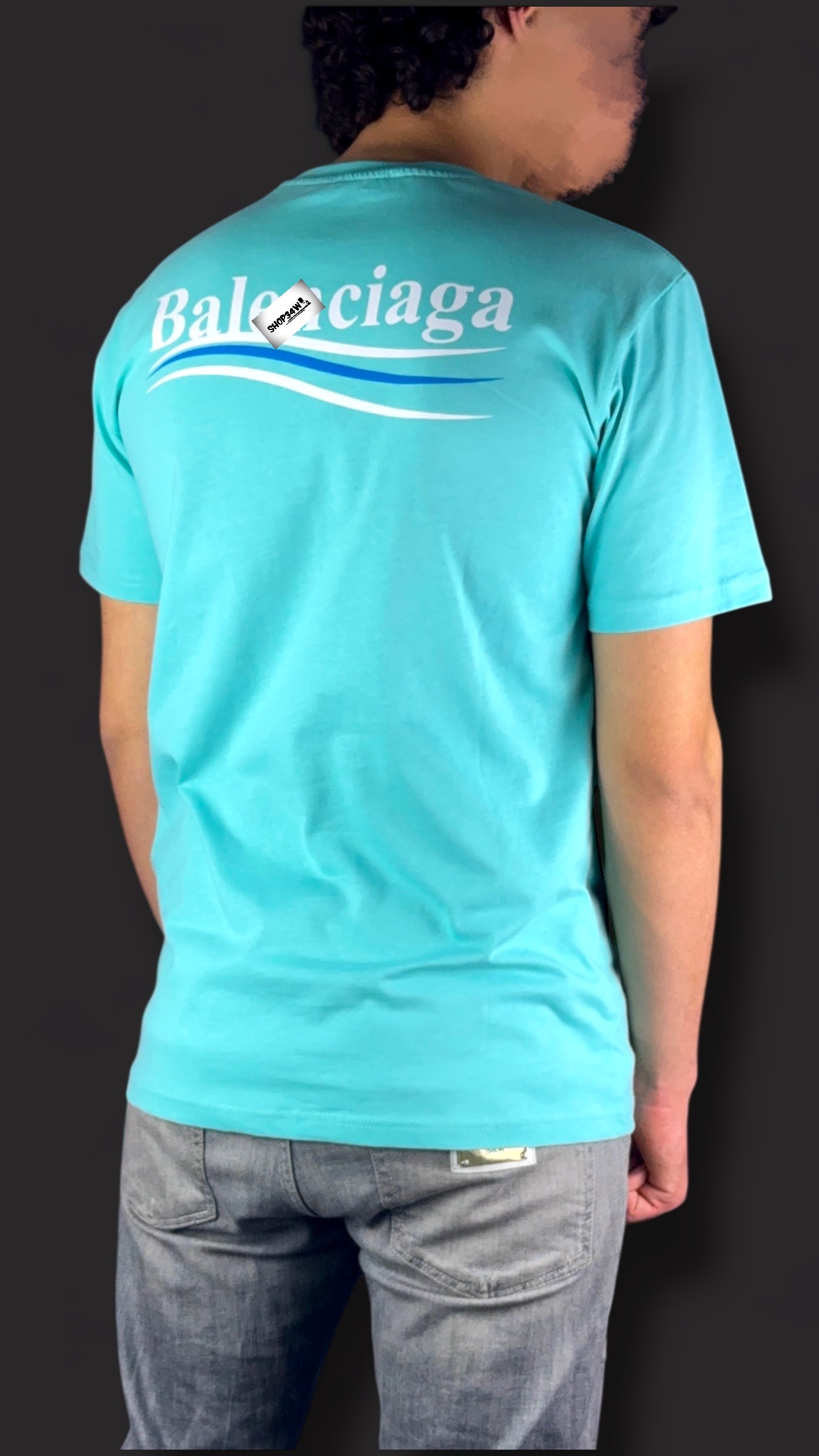 T-shirt BCIAGA Bleu turquoise