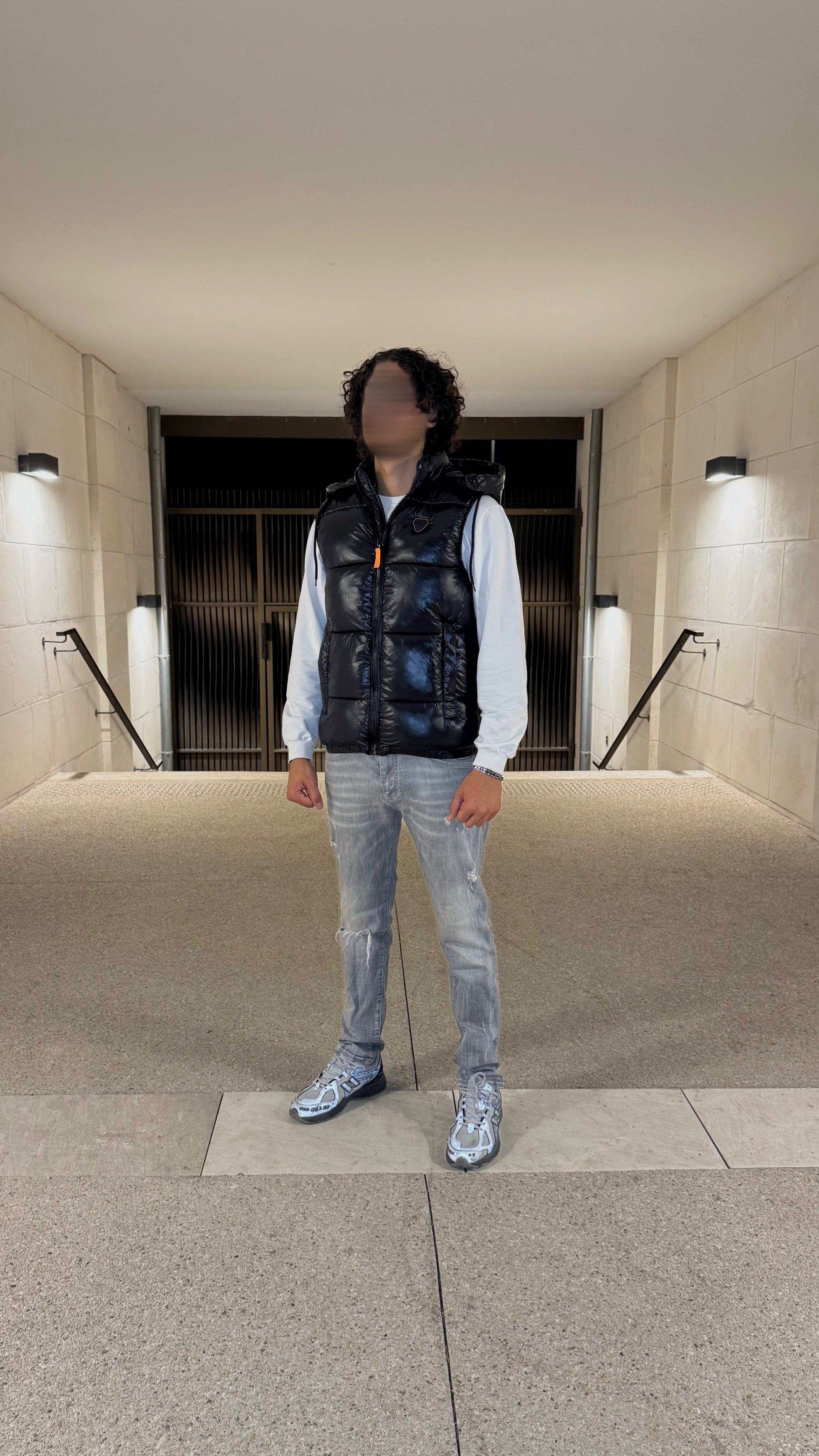 Doudoune sans manche noir Gxrtrude