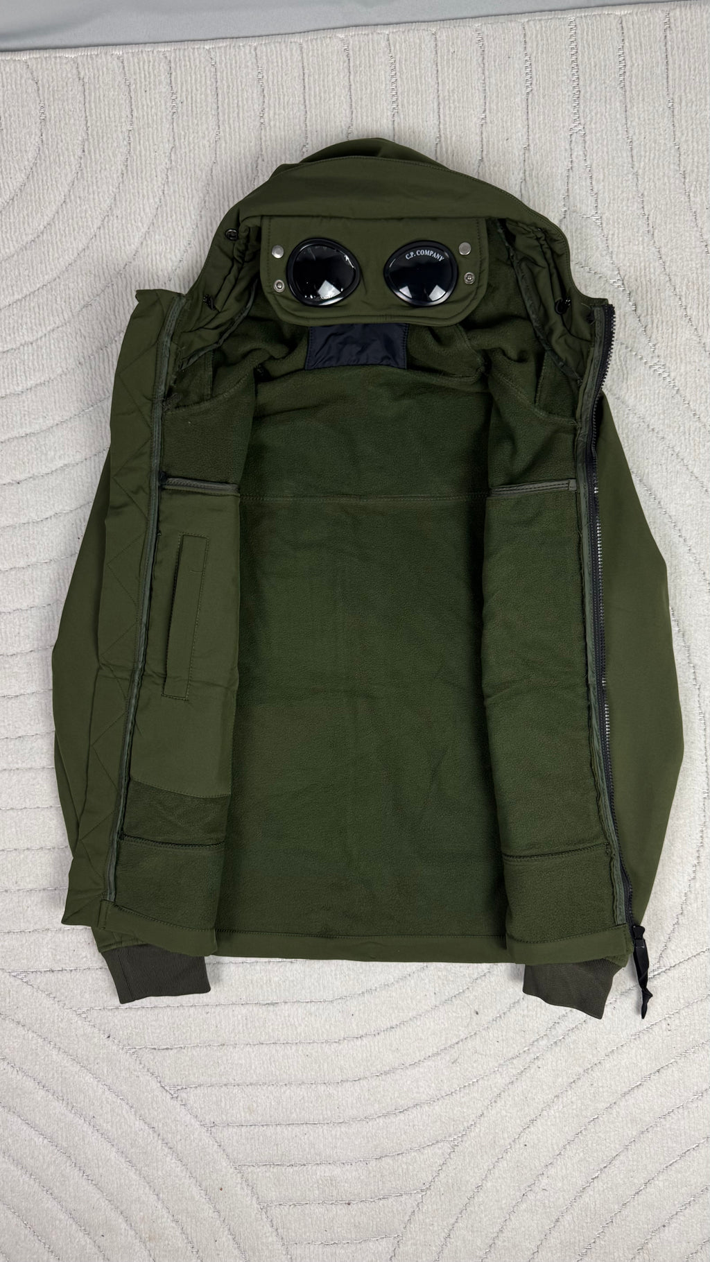 10. Veste CP à lunette softshell kaki