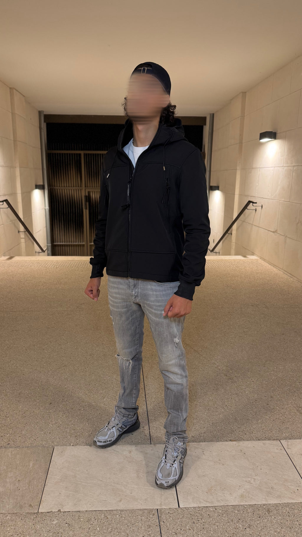Veste C.P à lunette noir