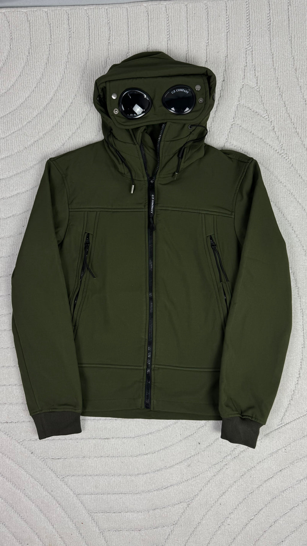 10. Veste CP à lunette softshell kaki