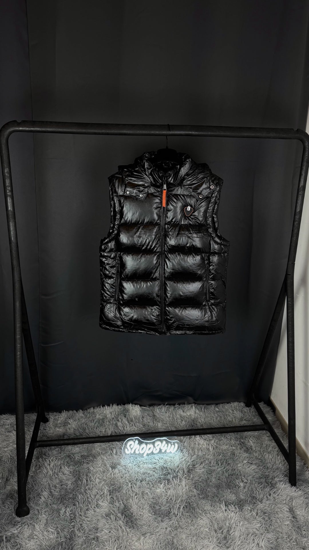 Doudoune sans manche noir Gxrtrude