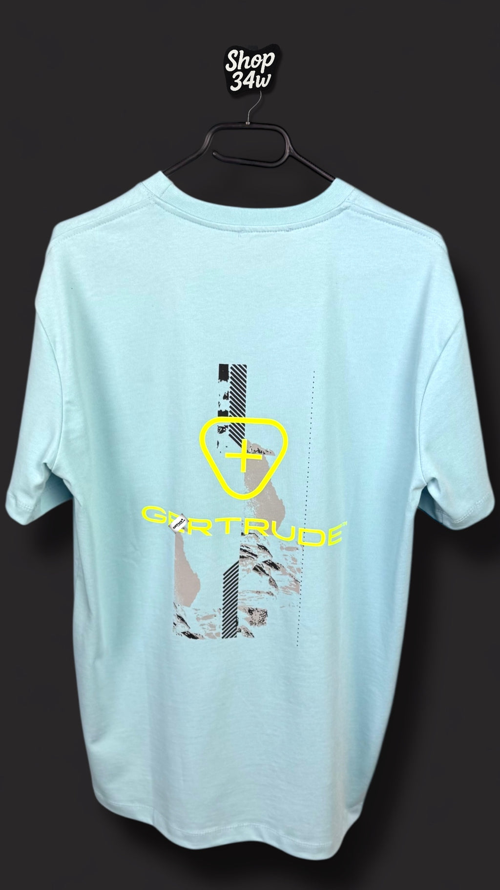 T-shirt Gxrtrude bleu ciel