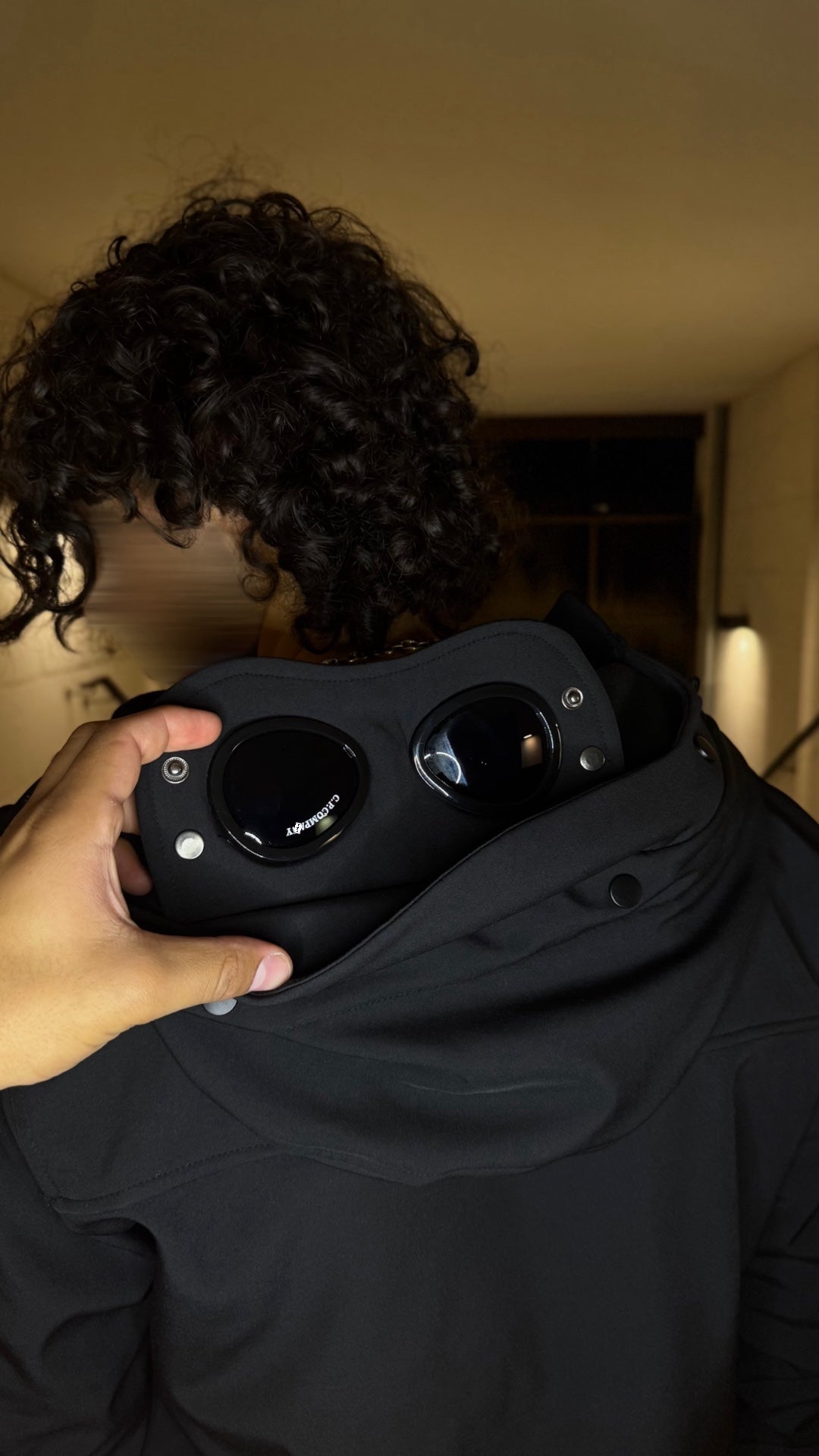 Veste C.P à lunette noir