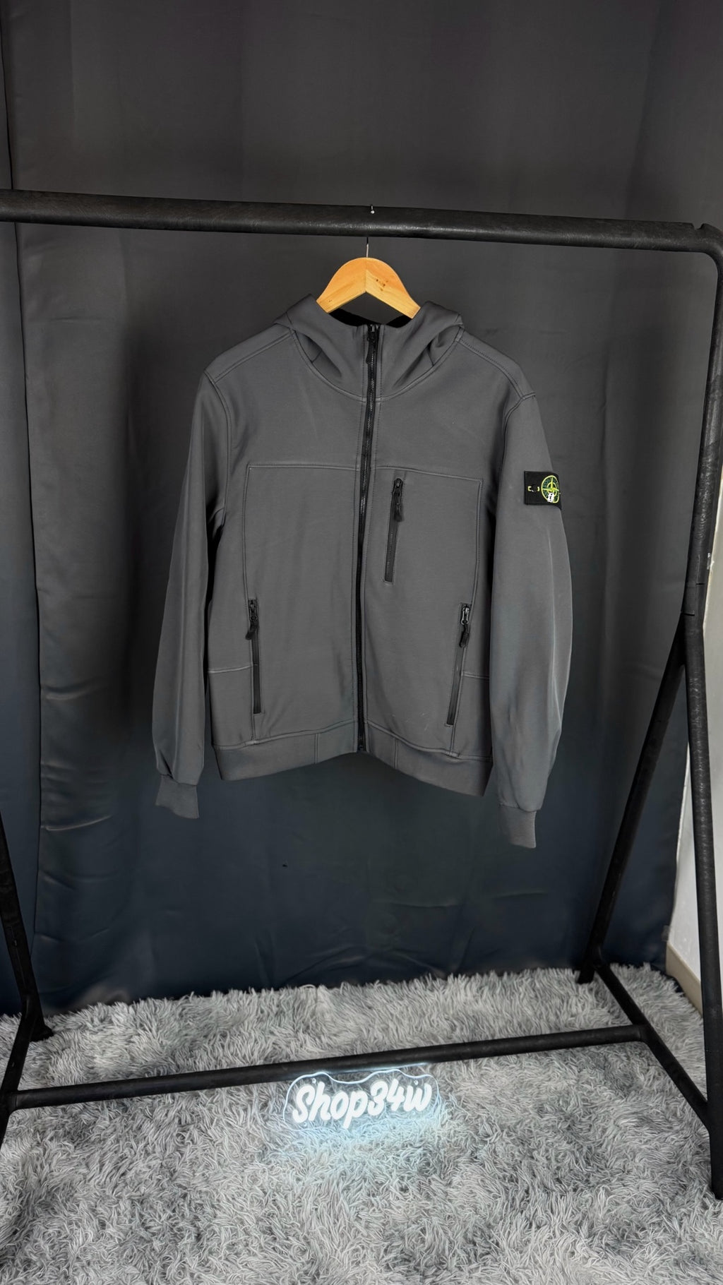 Veste STONE gris