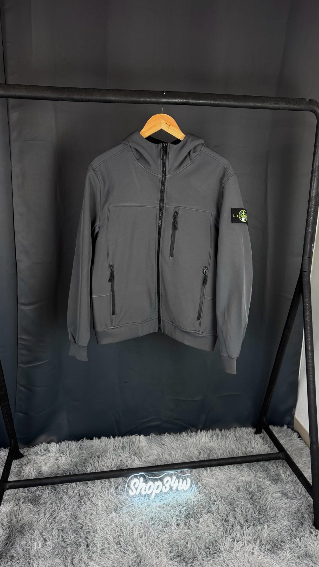 Veste STONE gris