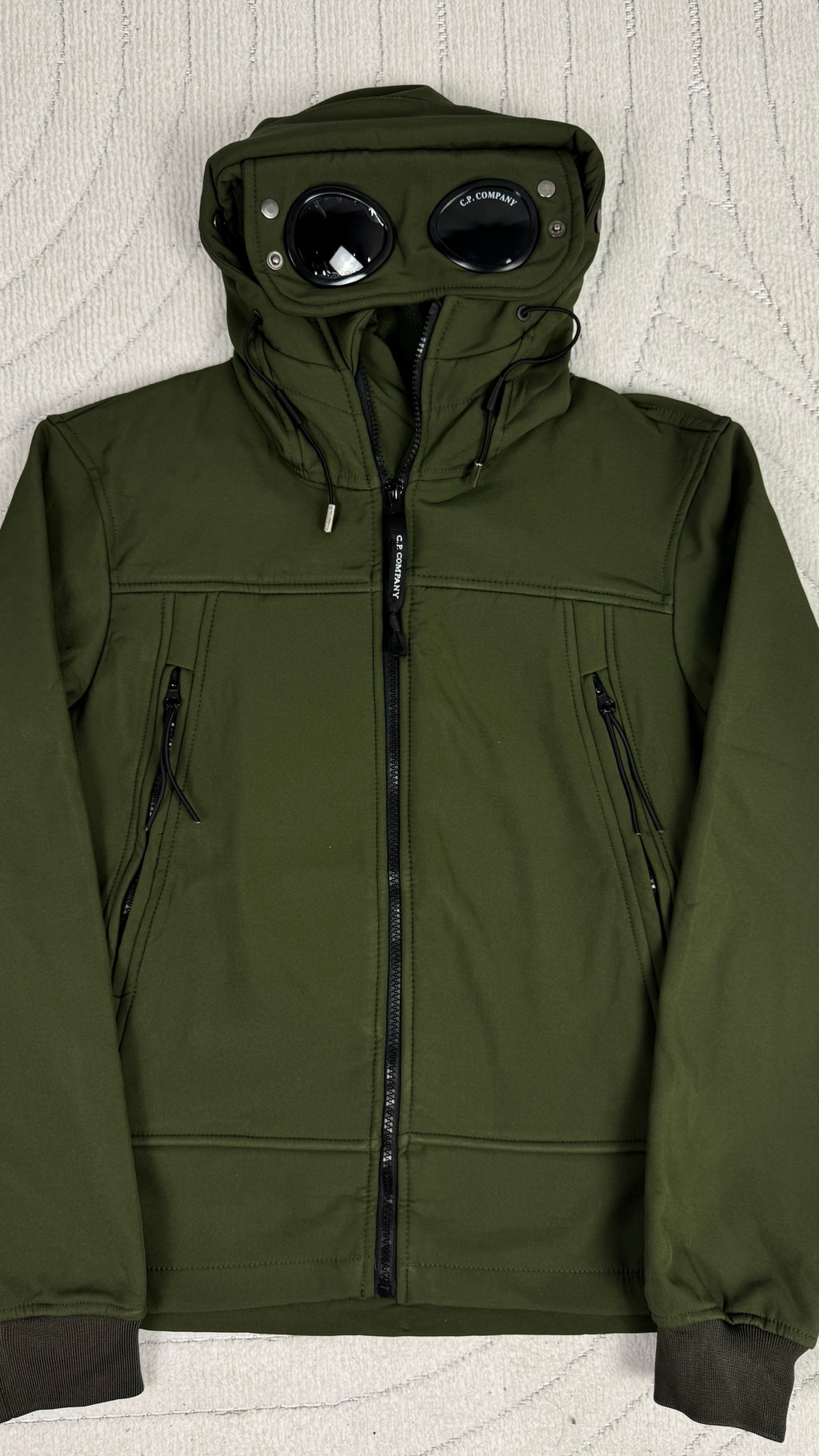 10. Veste CP à lunette softshell kaki