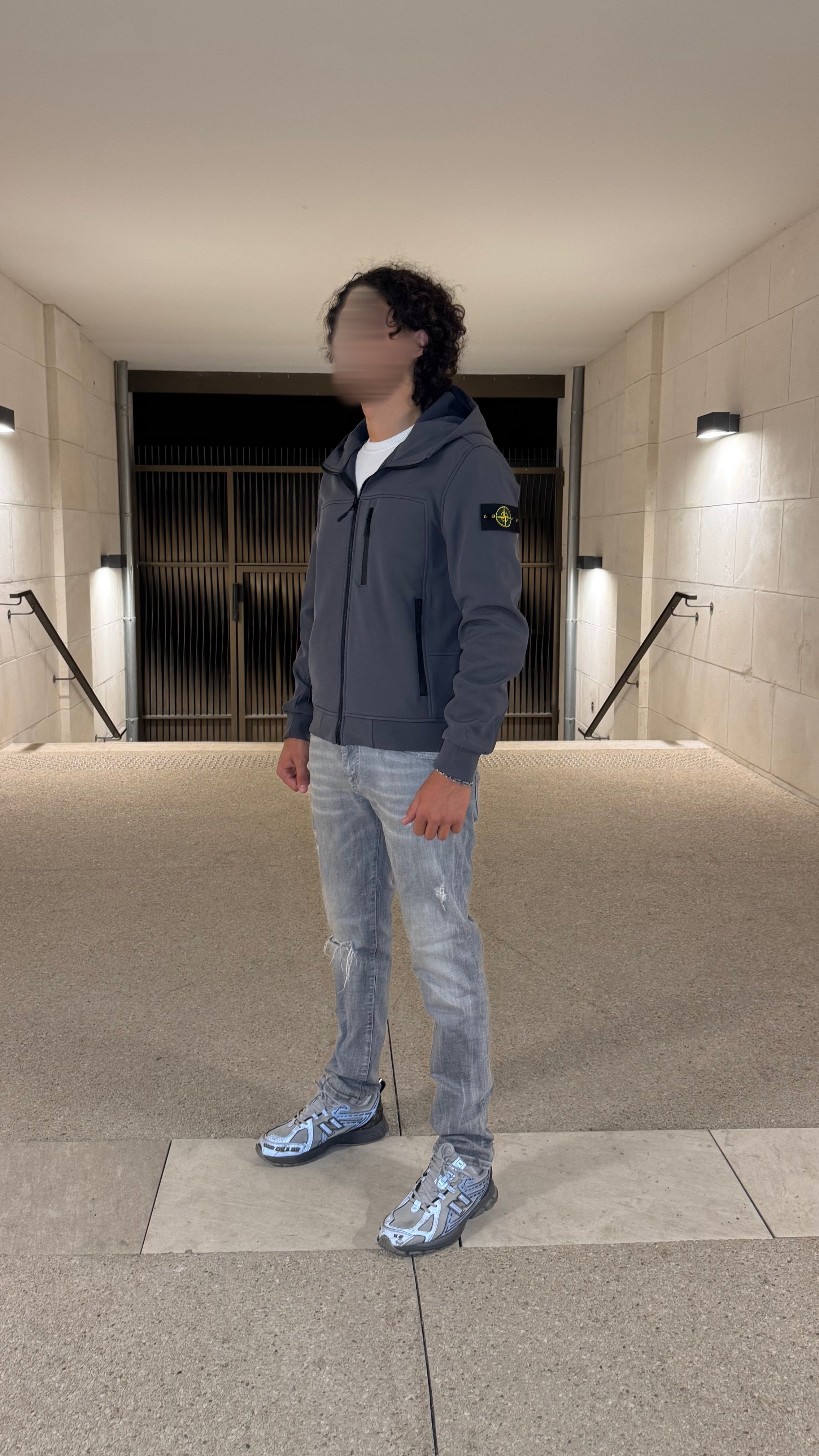 Veste STONE gris