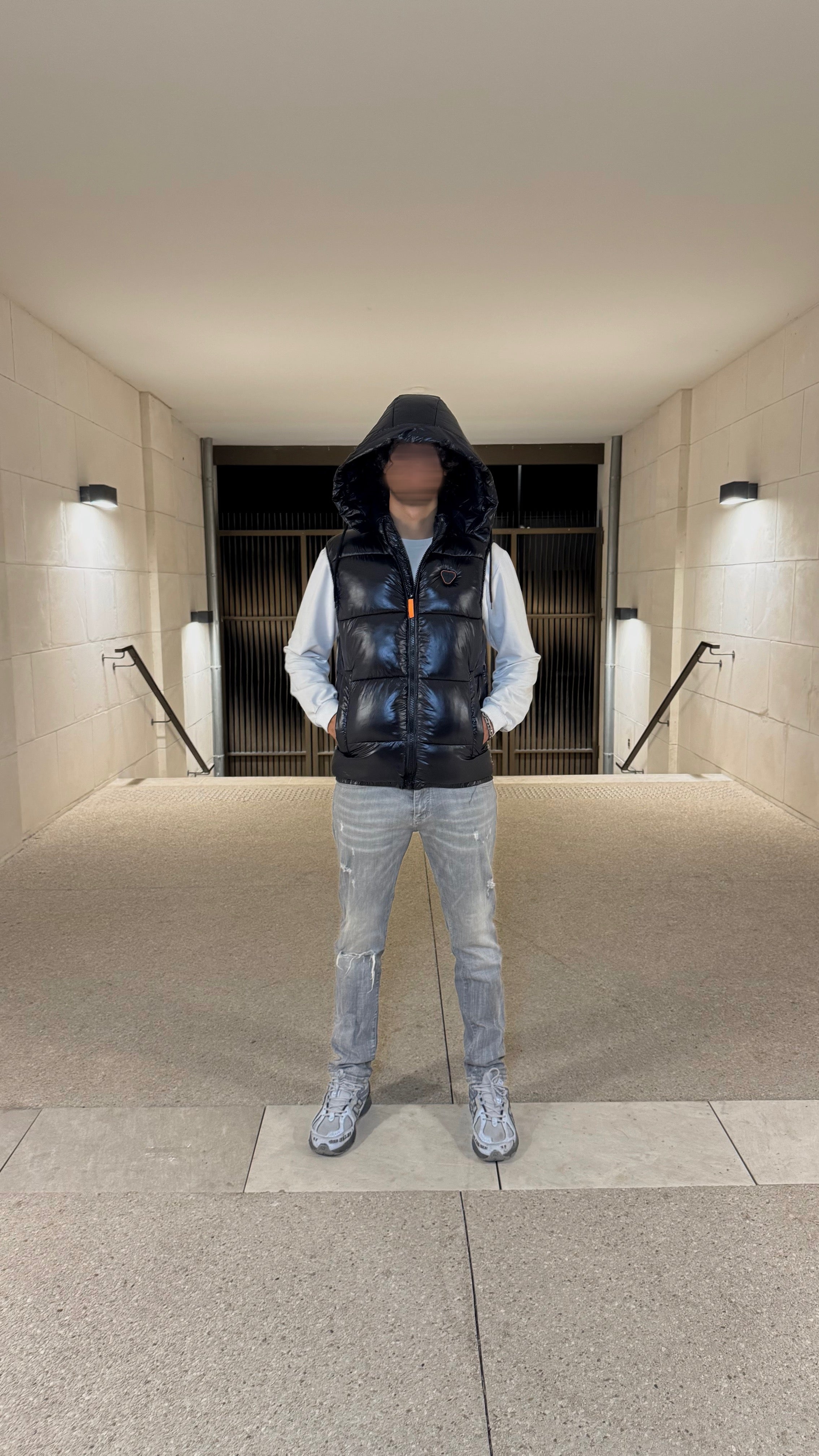 Doudoune sans manche noir Gxrtrude