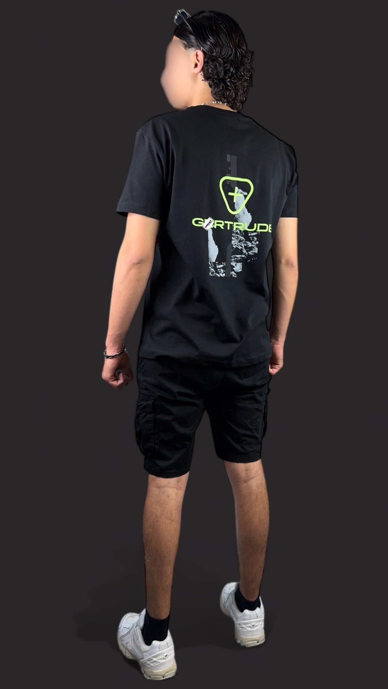 T-shirt Gxrtrude noir
