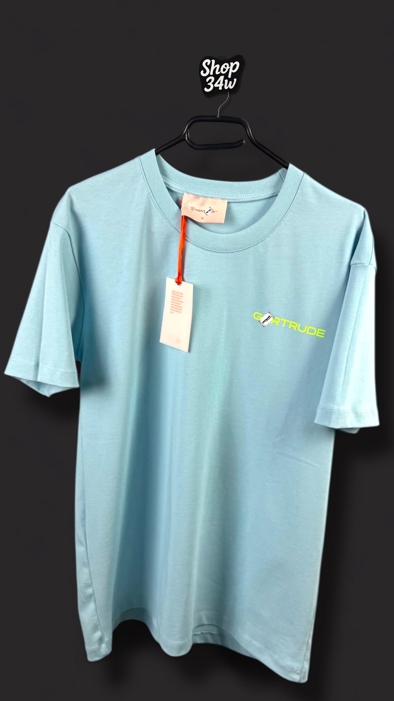T-shirt Gxrtrude bleu ciel