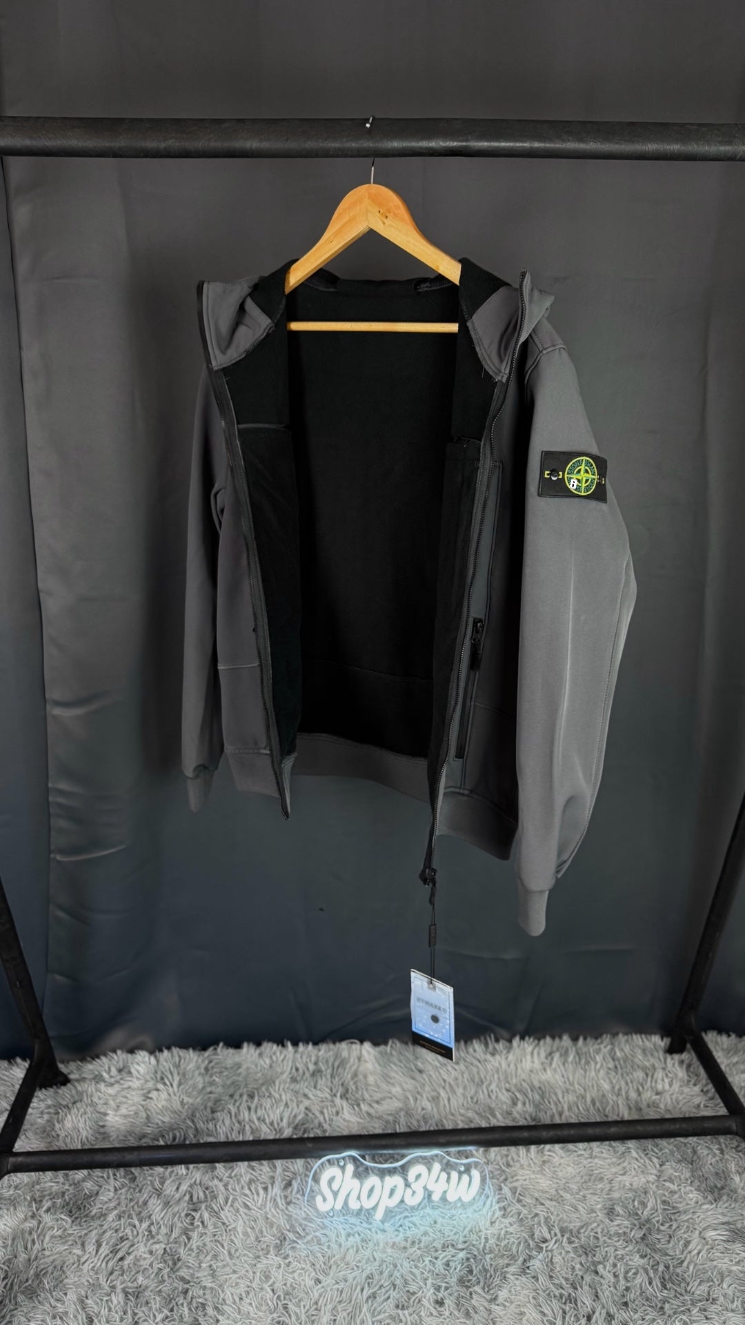 Veste STONE gris